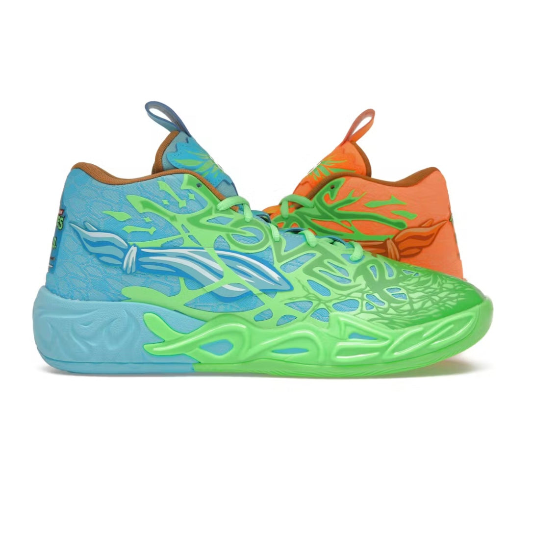 Puma LaMelo MB.04 TMNT “Leonardo & Michelangelo” (Size 9)