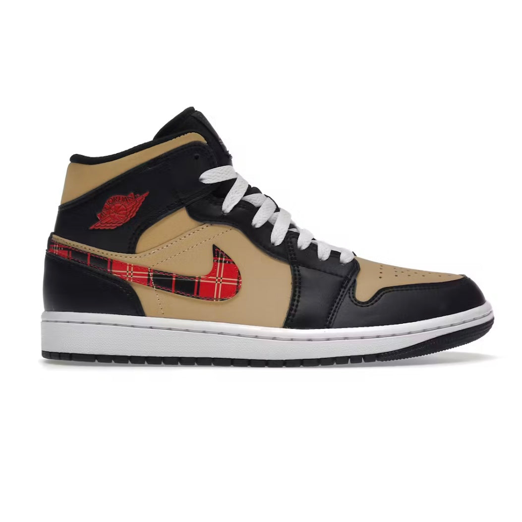 Jordan 1 Mid “Tartan Swoosh” (Size 11.5)