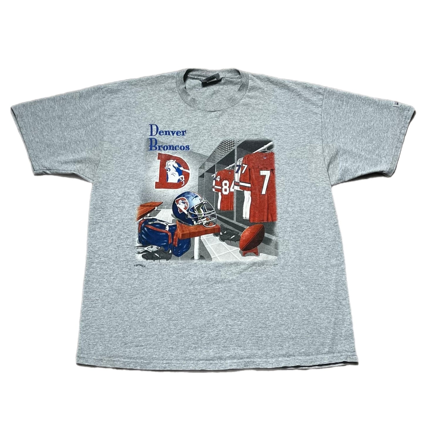 Vintage Denver Broncos Lee Sports Tshirt (Size XXL), fits like large