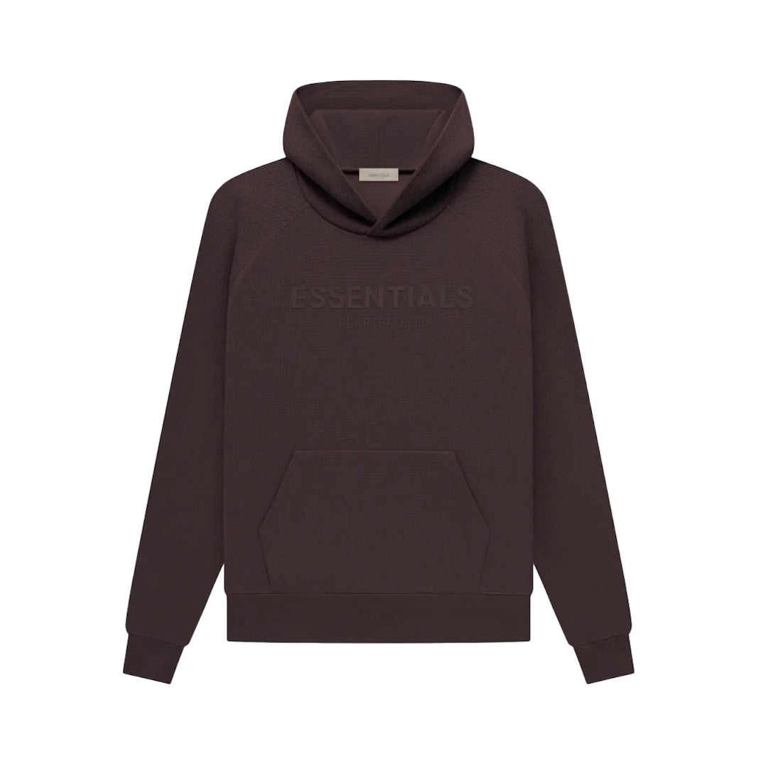 Plum Essentials Waffle Raglan Hoodie