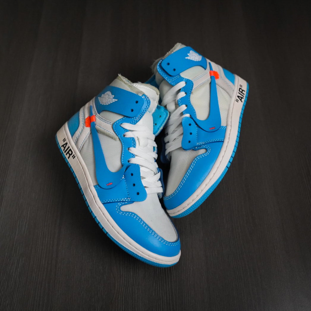 OW Jordan 1 Retro Hi “UNC” (Size 7)