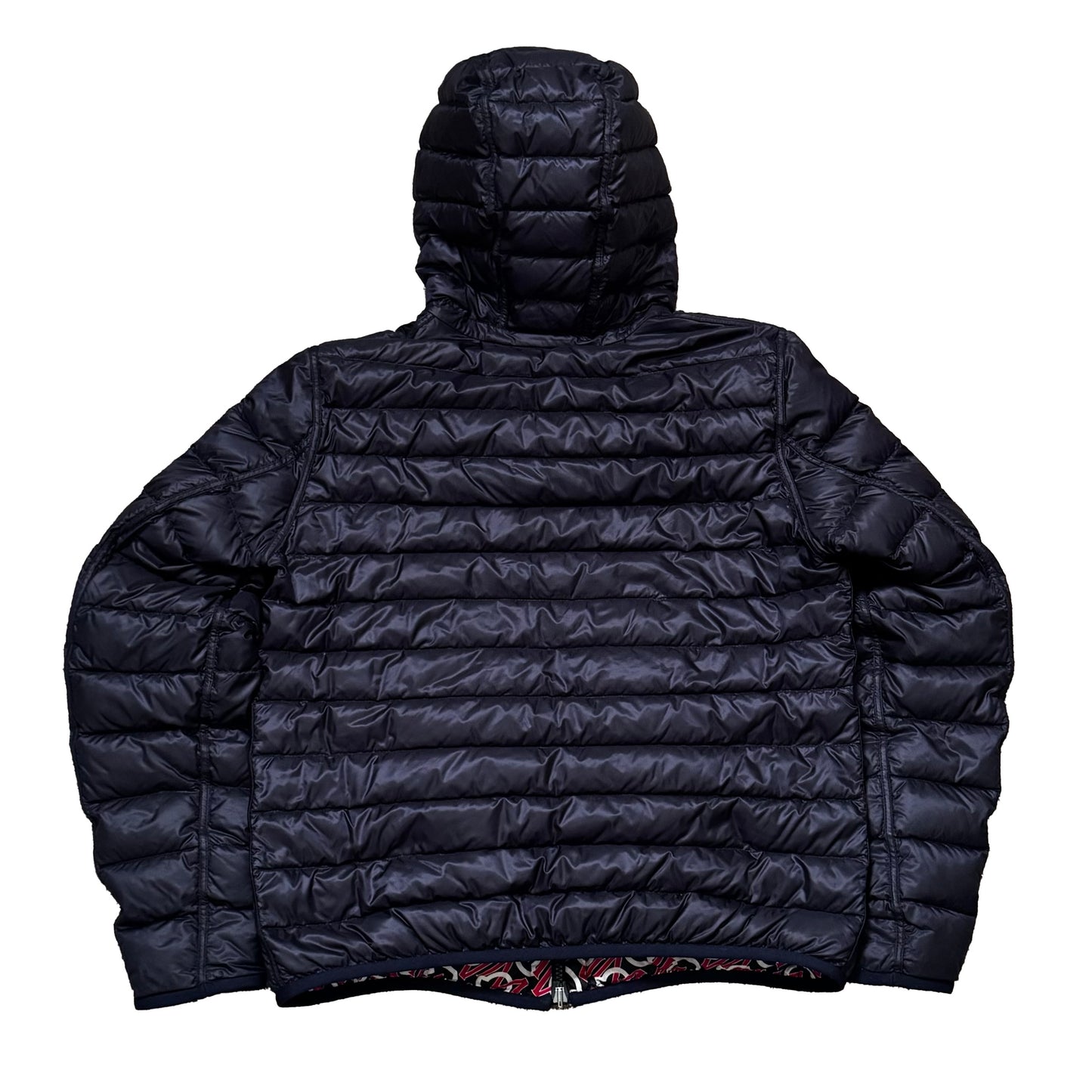 Moncler Navy Reversible Puffer Jacket (Size Large)