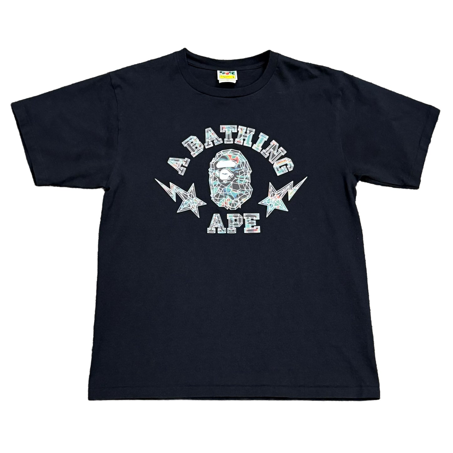 Bape Polygon Thermography tee (Size Large)