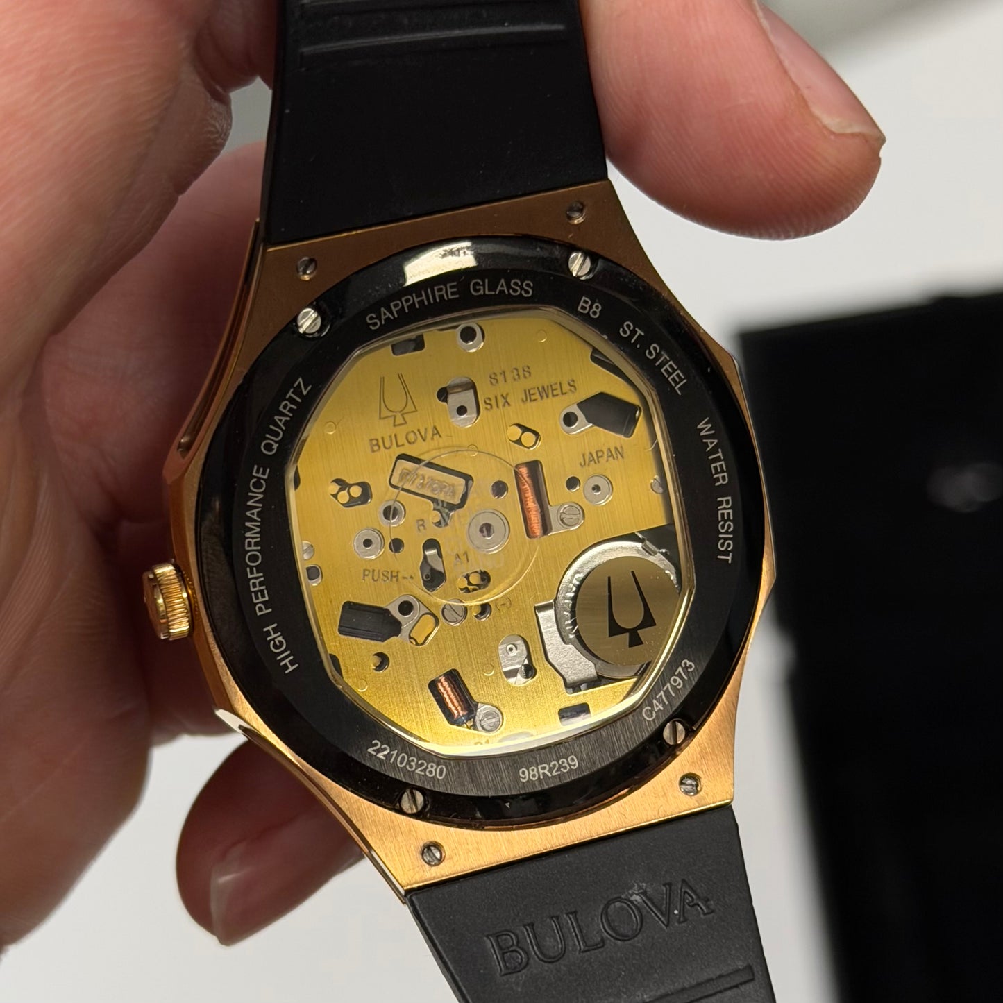 Bulova Curve Diamond Watch (40mm)