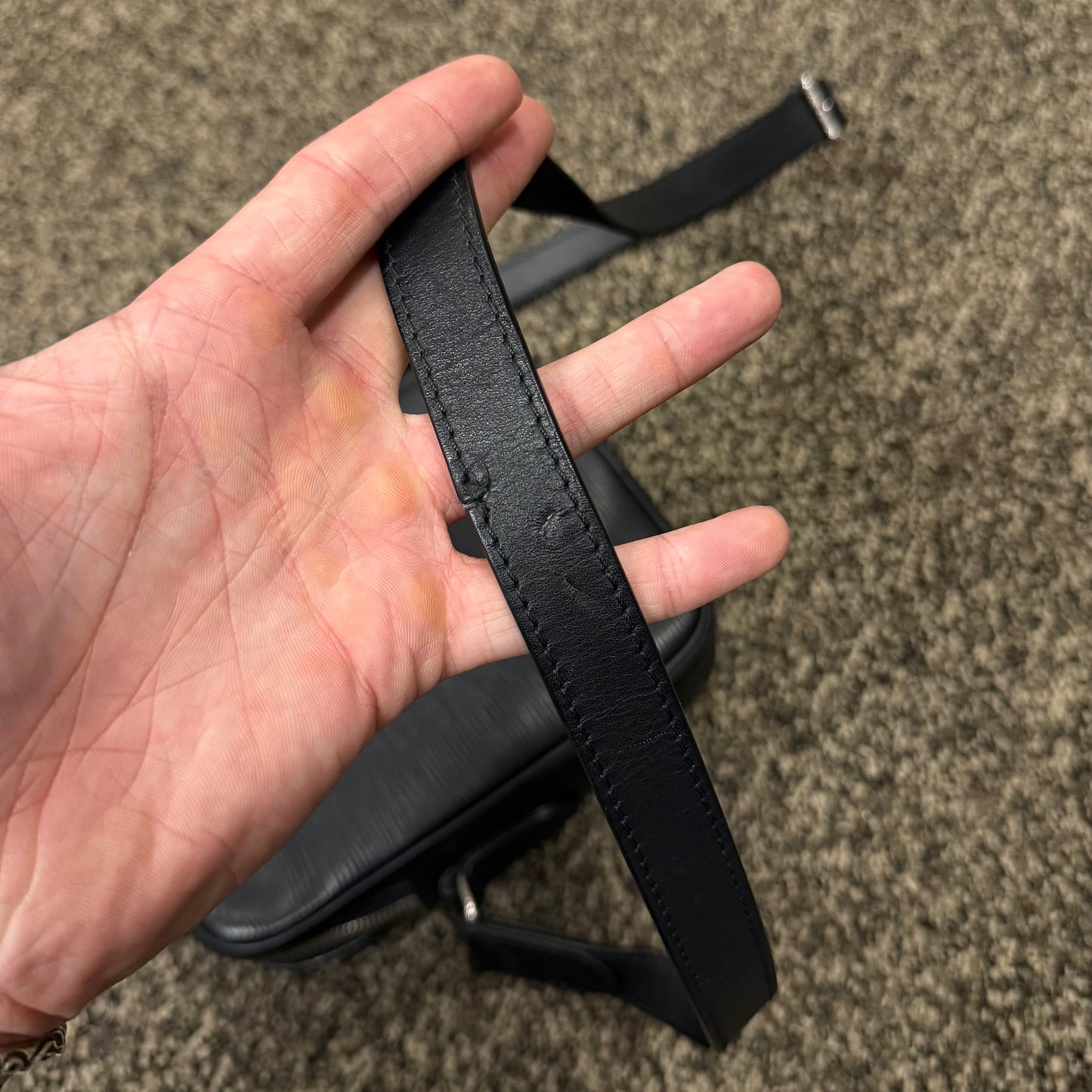 LV Danube EPI Shoulder Bag