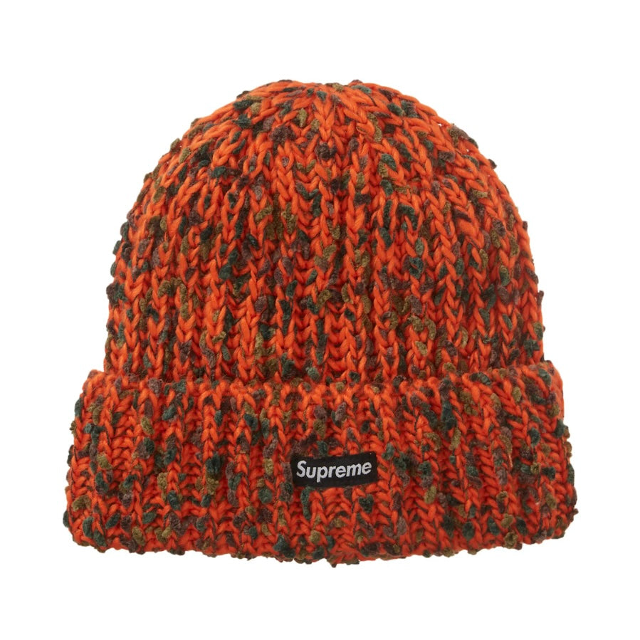 Supreme Chenille Beanie (Orange)