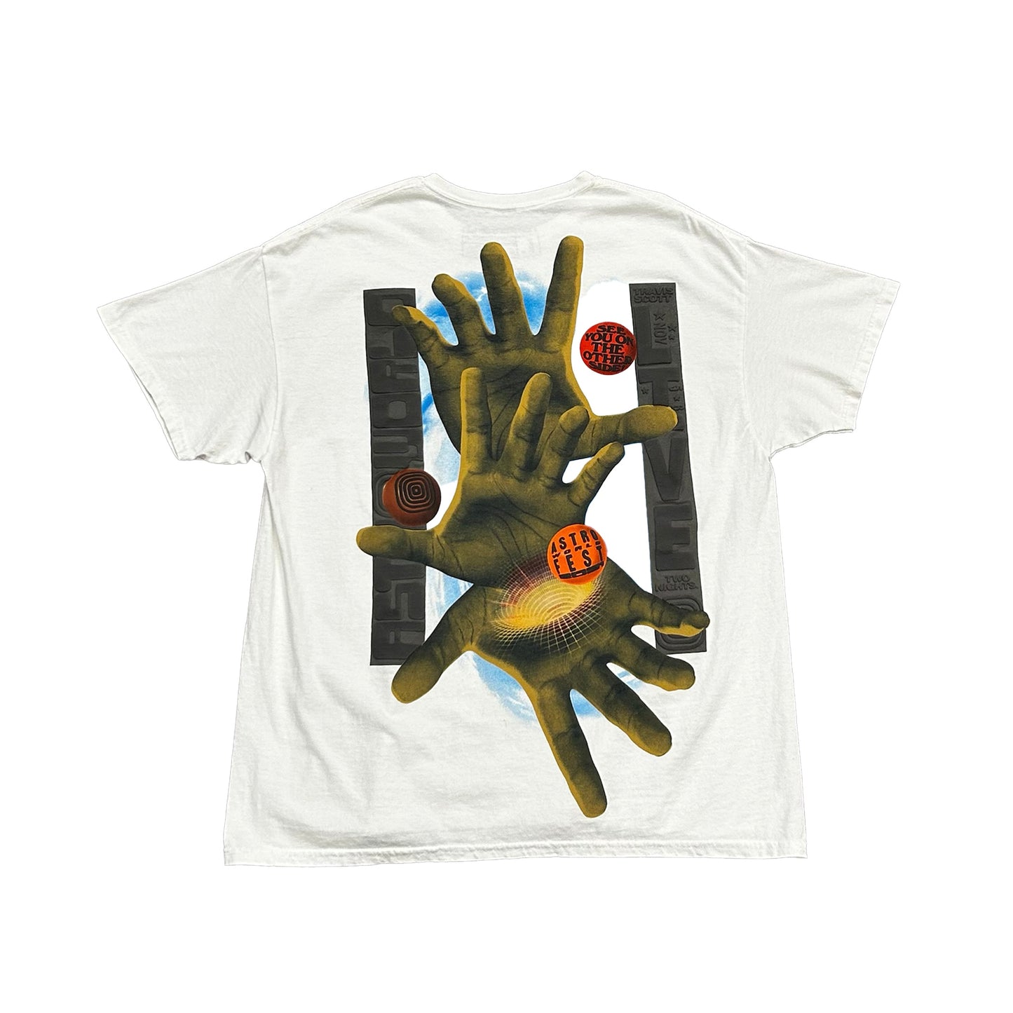 Cactus Jack See you on the other side tee (Size Large)