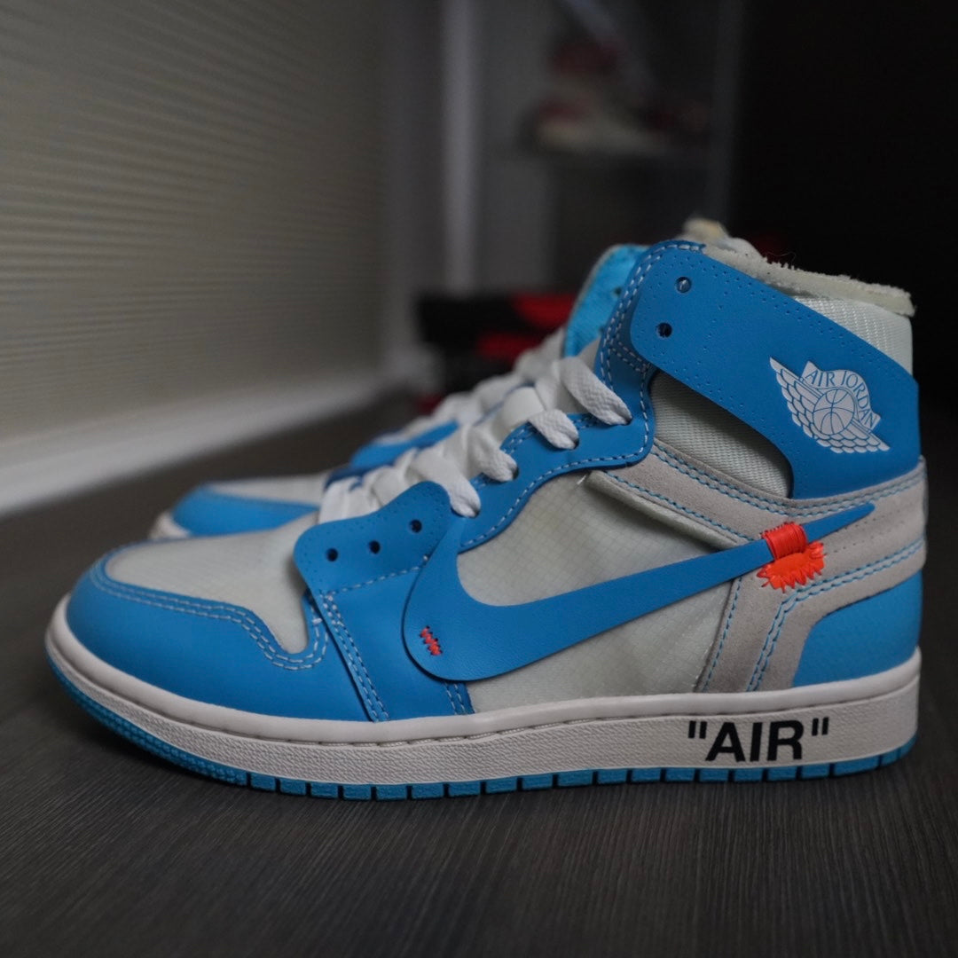OW Jordan 1 Retro Hi “UNC” (Size 7)