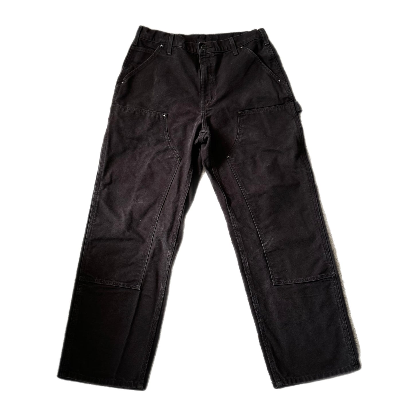 Brown Carhartt Double Knee Carpenter Pants (33x30)