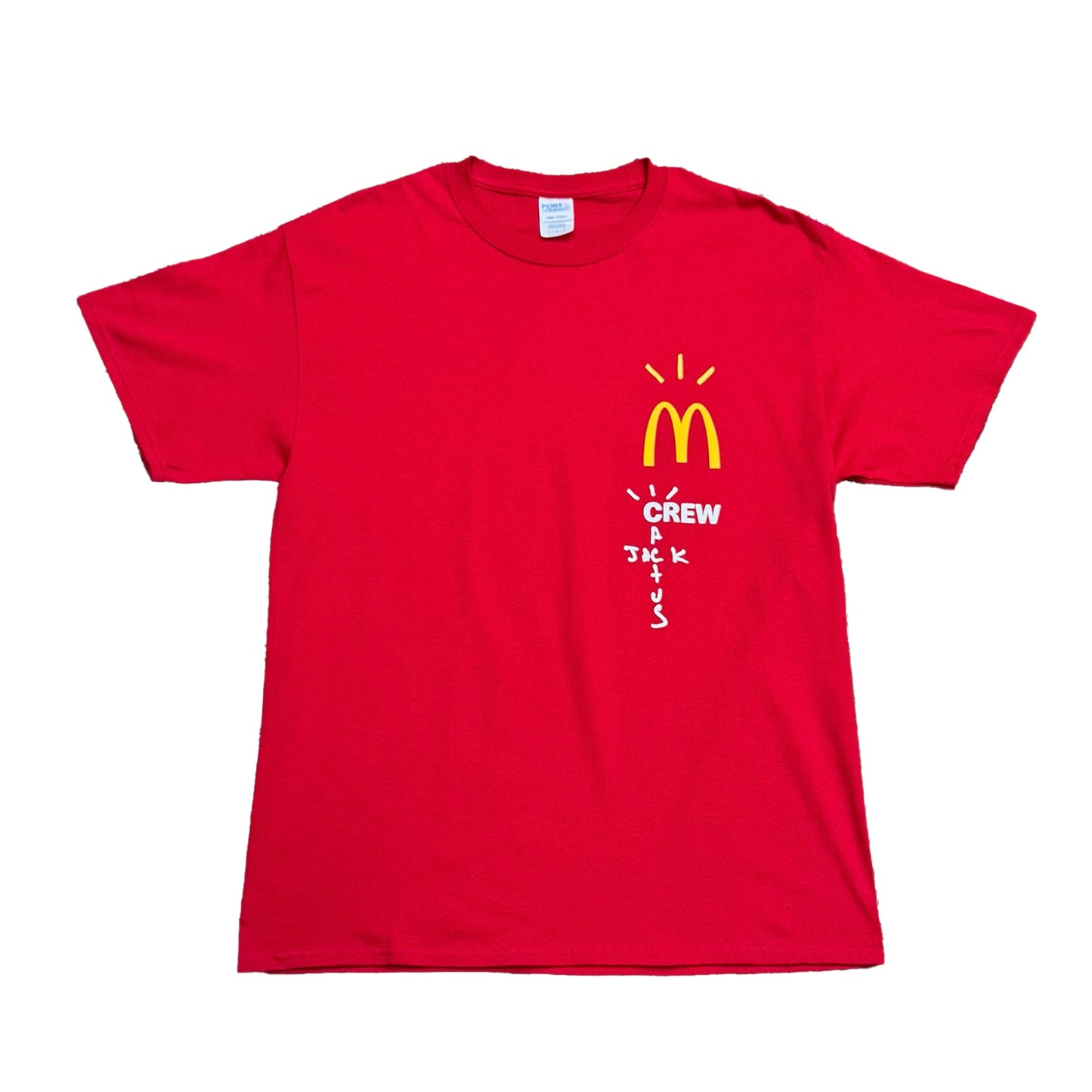 Cactus Jack McDonald’s Crew tee (Size L)