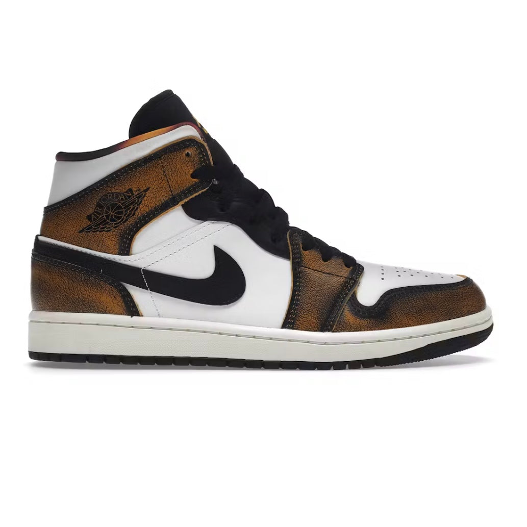 Jordan 1 Mid “Orange Wear Away” (Size 11.5)