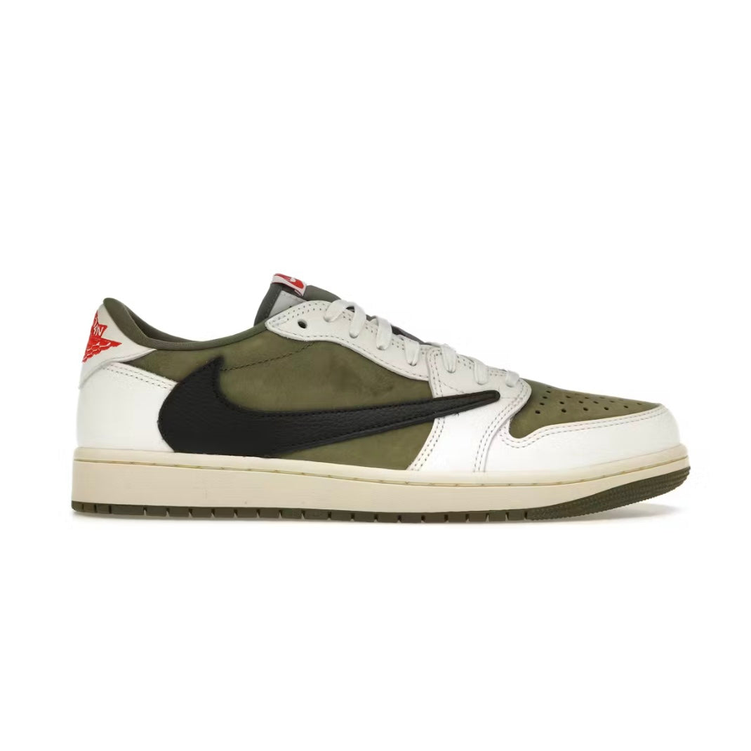 TS Jordan 1 Retro low “Medium Olive” (Multiple Sizes)