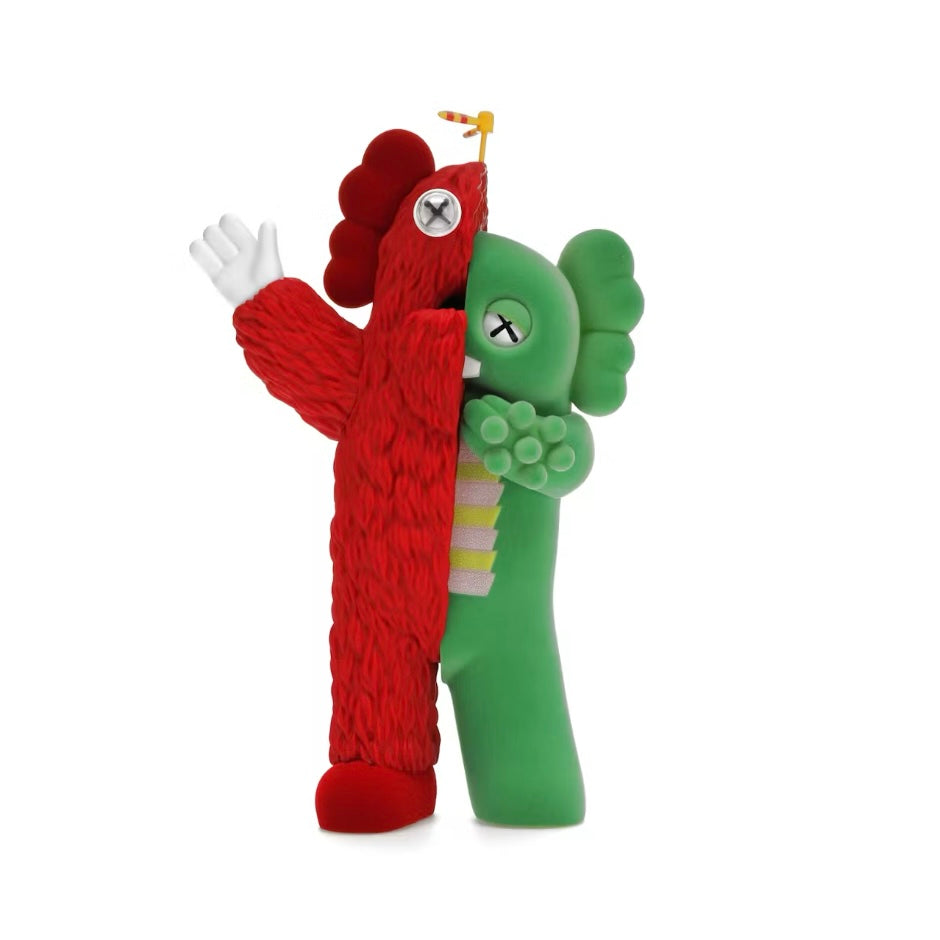 KAWs Kachamukku Split Figure