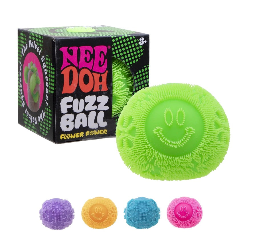 Needoh Flower Power Fuzz Ball (Single)