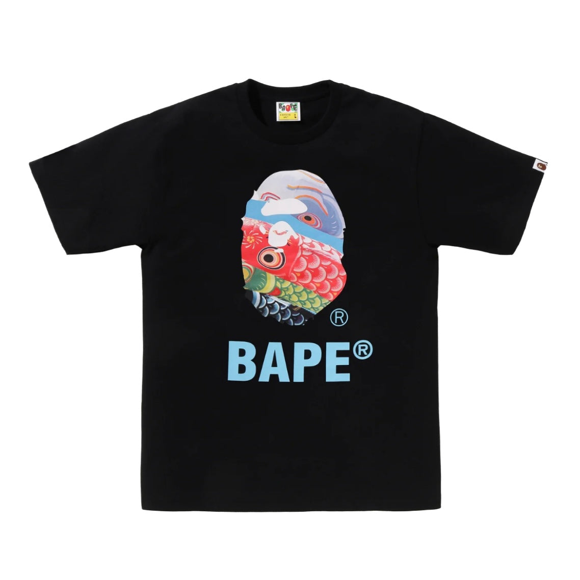 Bape Carp Streamer Golden Week tee (Black)