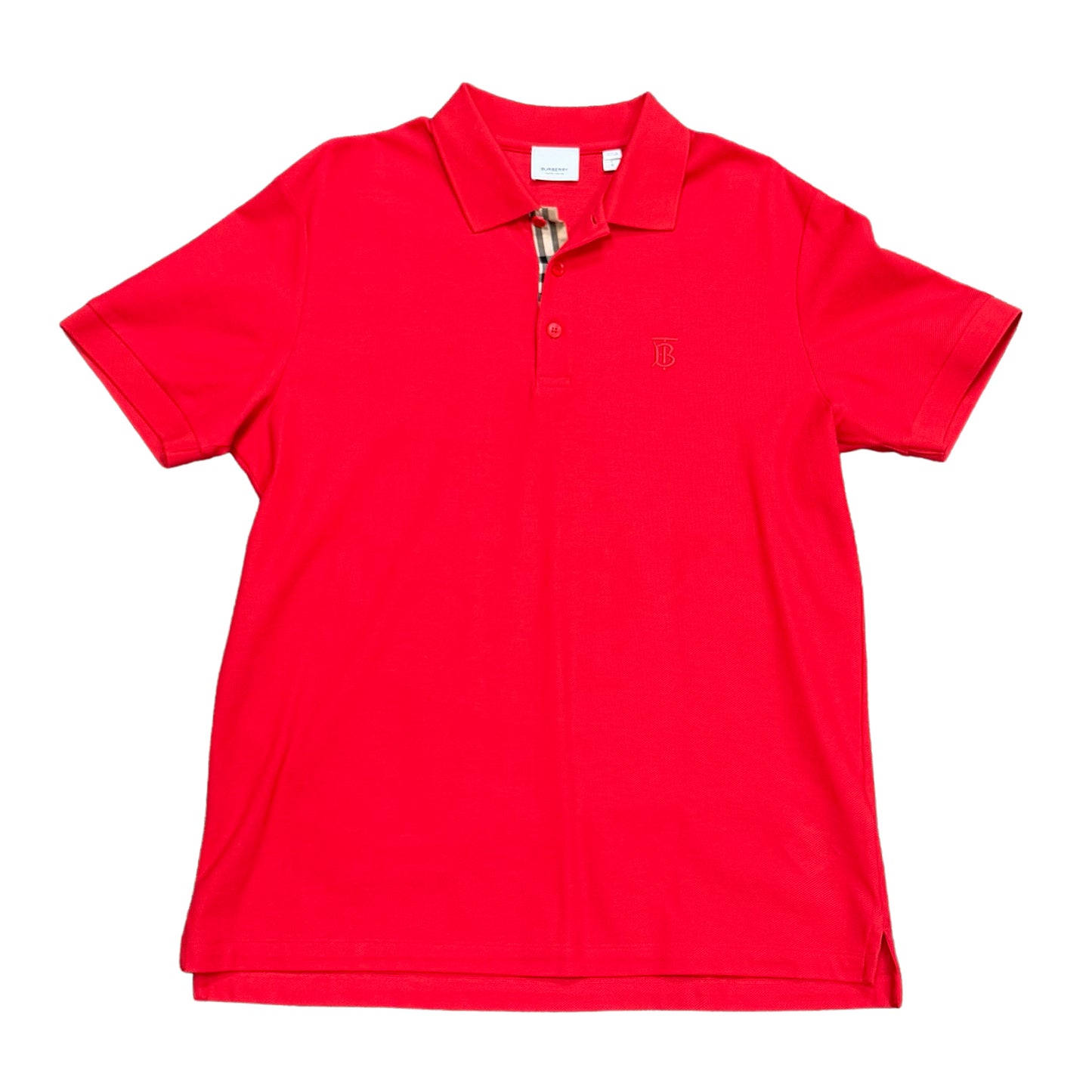 Burberry Polo (Red)(Size Large)
