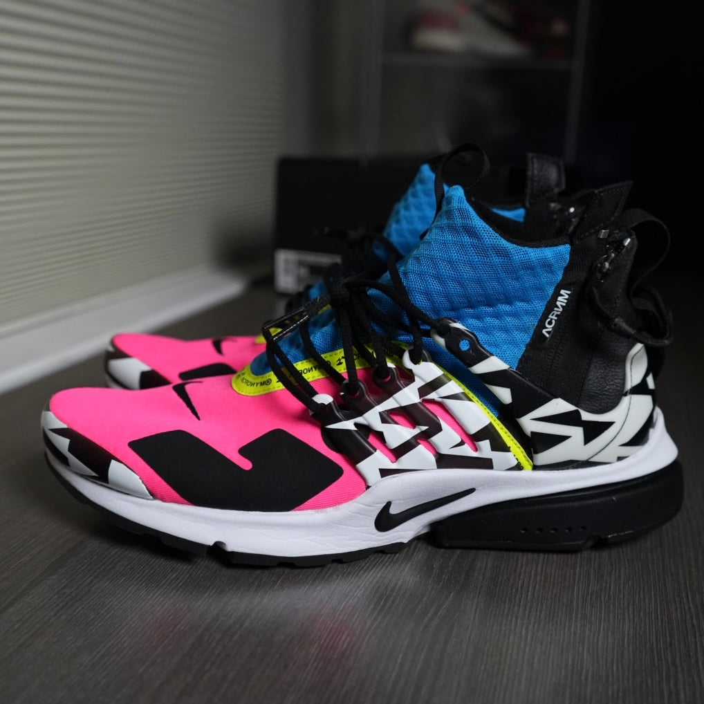 Acronym “Racer Pink” Air Presto Mid (Size 10)