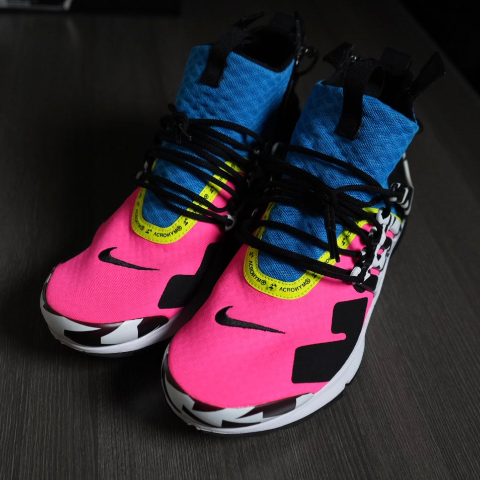 Acronym “Racer Pink” Air Presto Mid (Size 10)