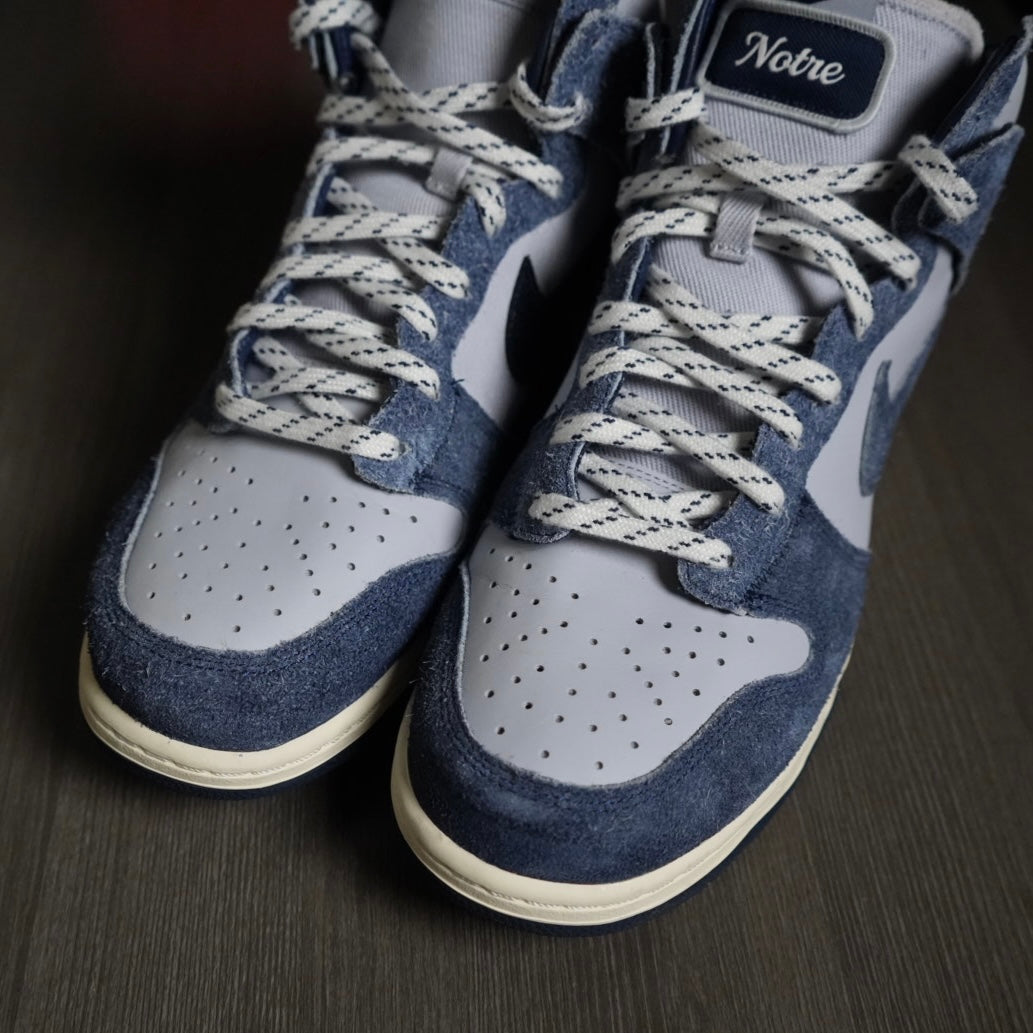 Notre Midnight Navy Nike Dunk Hi (Size 12)