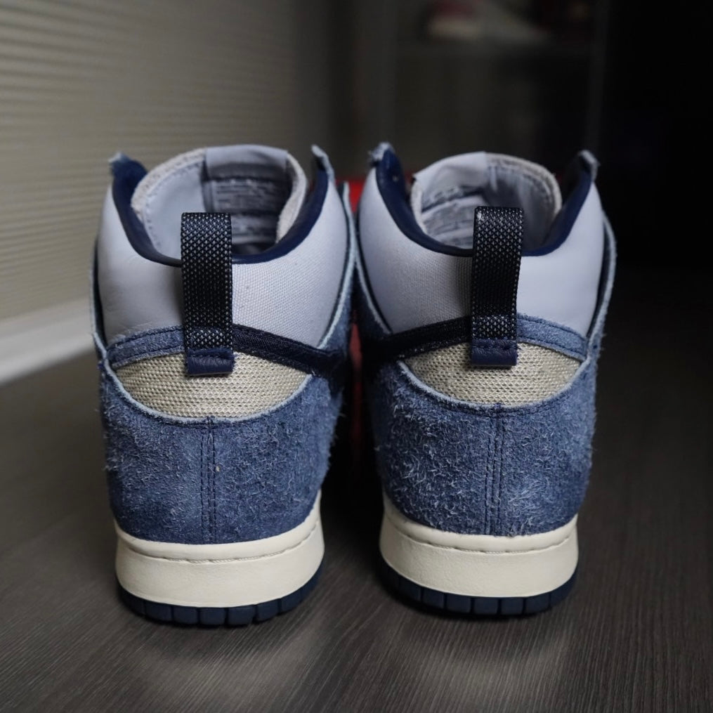 Notre Midnight Navy Nike Dunk Hi (Size 12)