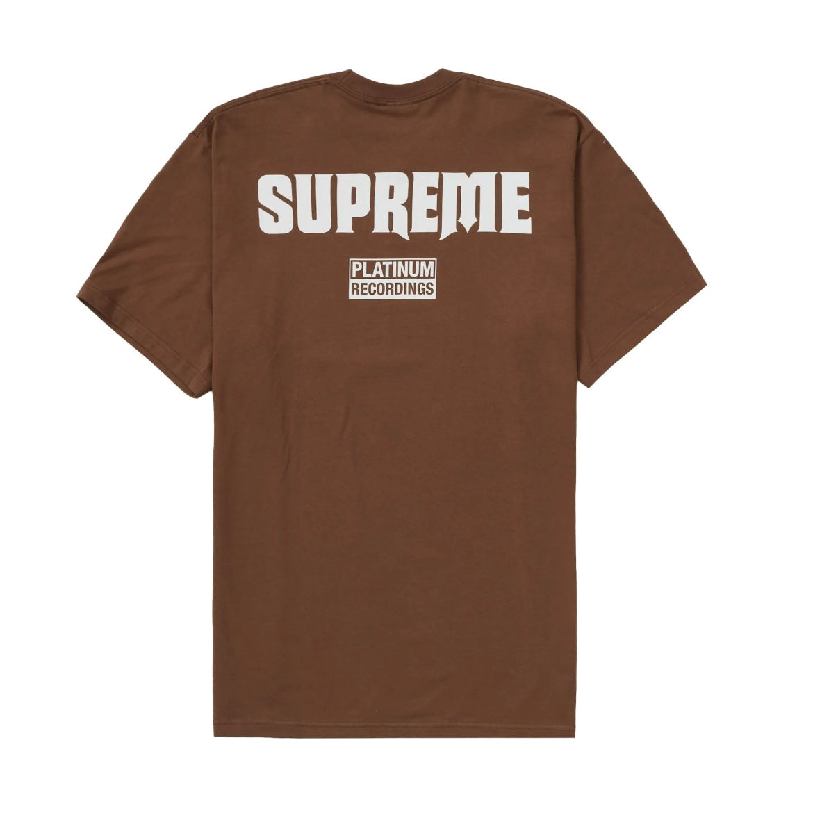 Supreme Brown “Still talking” Tee (Size Large)