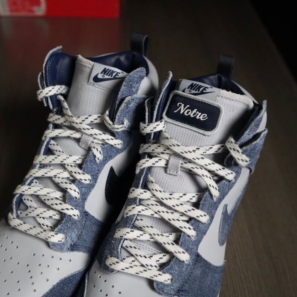 Notre Midnight Navy Nike Dunk Hi (Size 12)