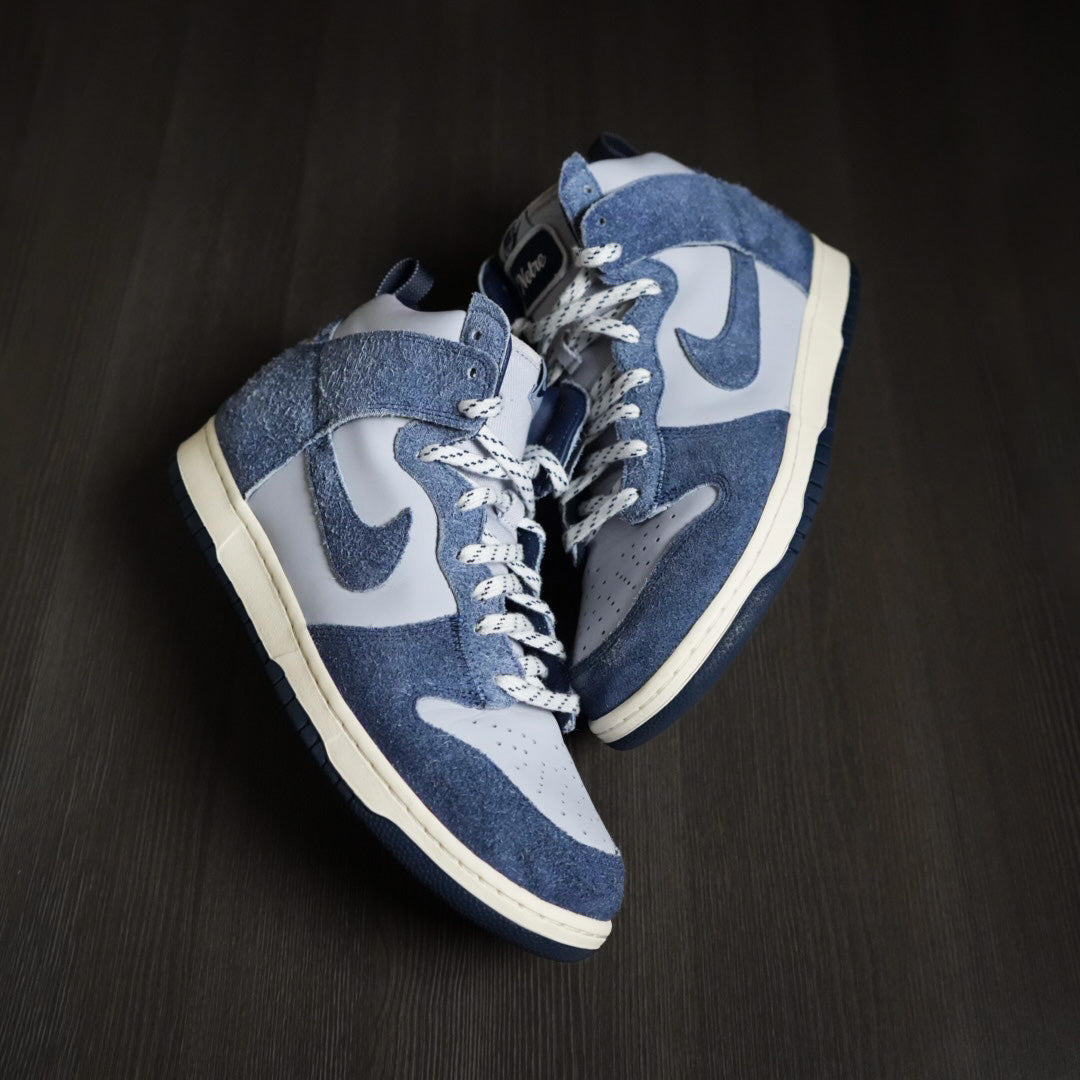 Notre Midnight Navy Nike Dunk Hi (Size 12)