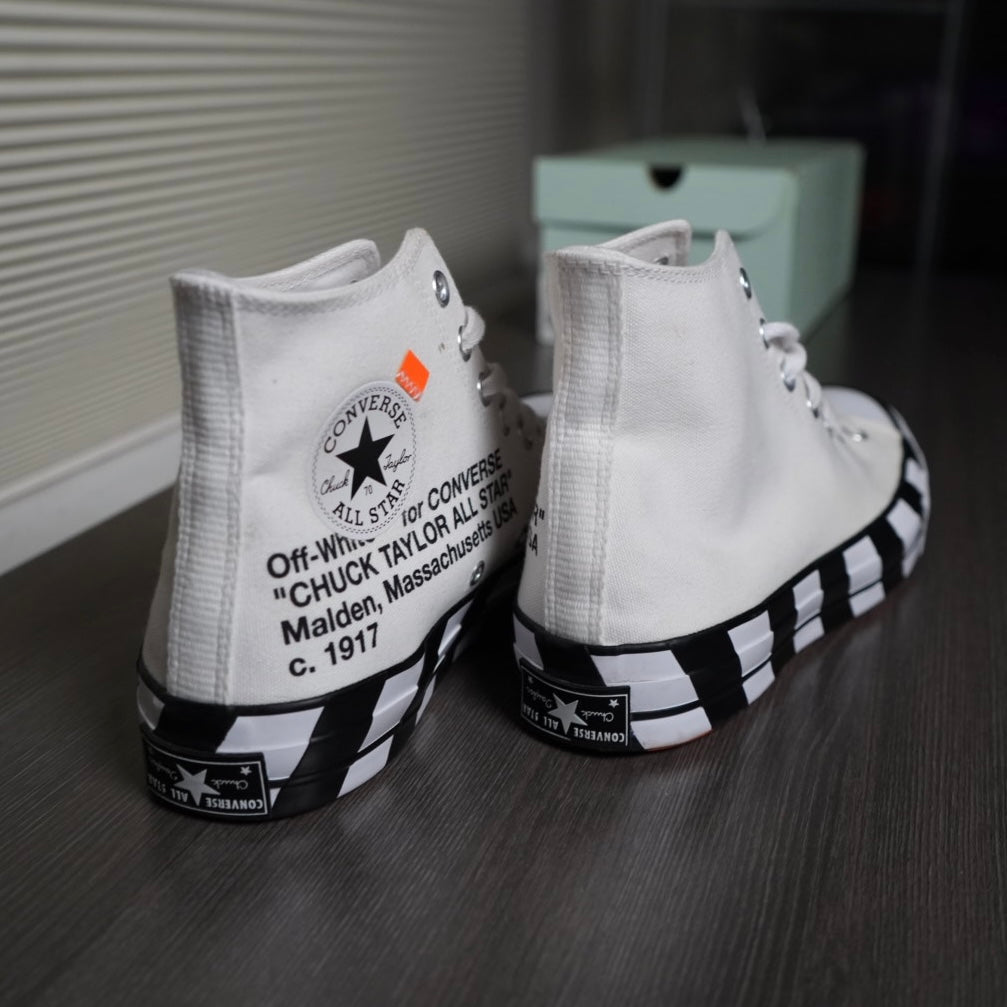 Off-White Converse Chuck Taylor Hi (Size 9.5)