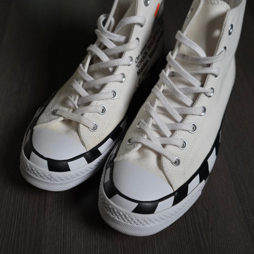 Off-White Converse Chuck Taylor Hi (Size 9.5)