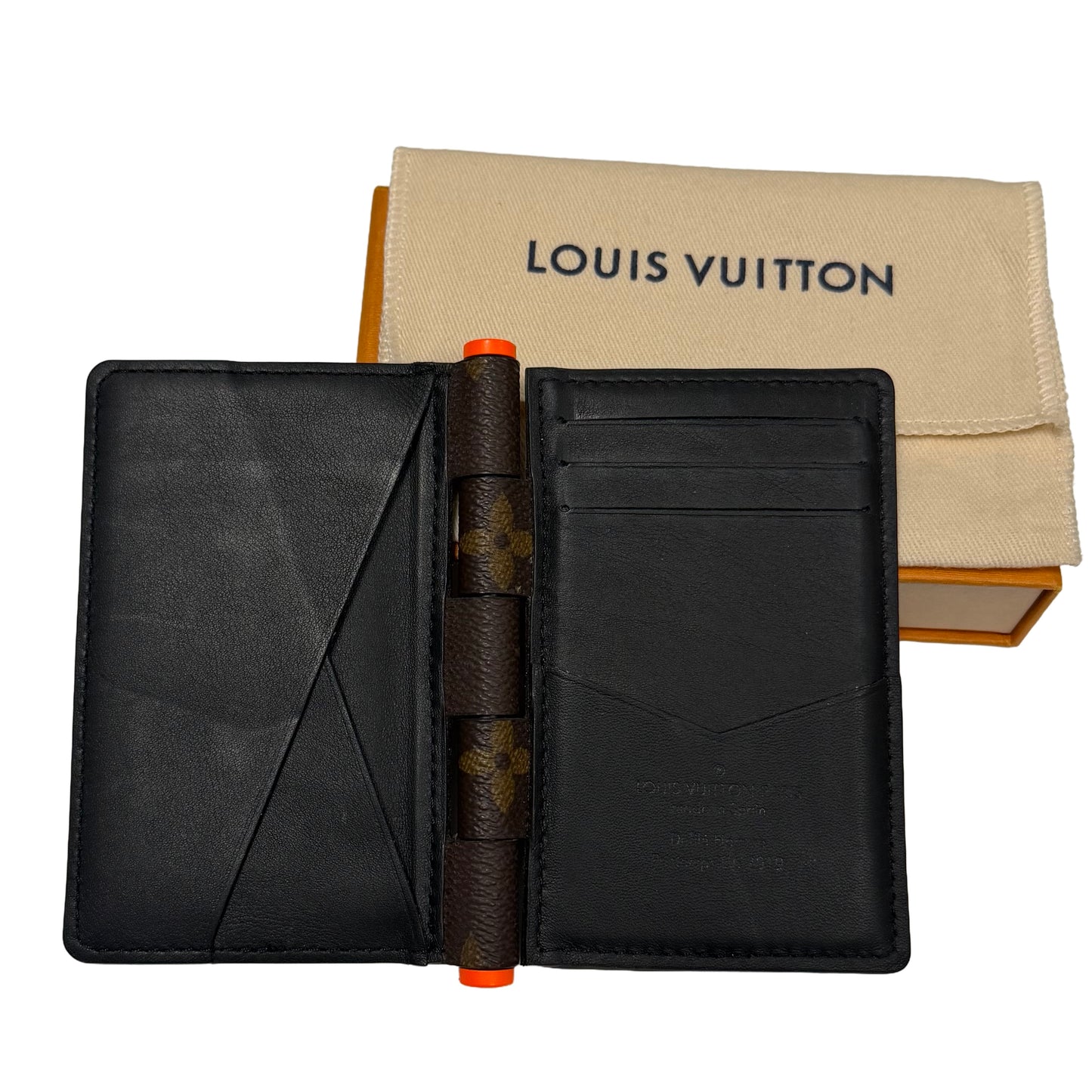 LV Virgil Abloh Hinge Pocket Organizer
