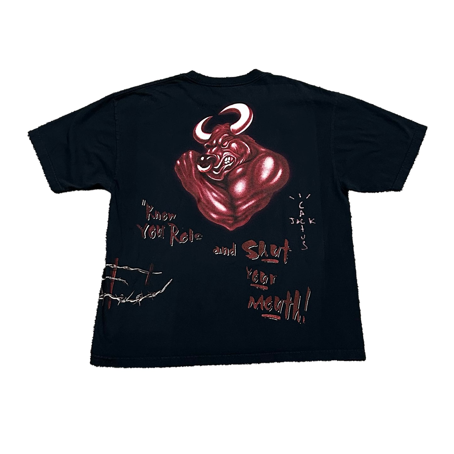 Cactus Jack WWE “The Rock” tee (Size XL)