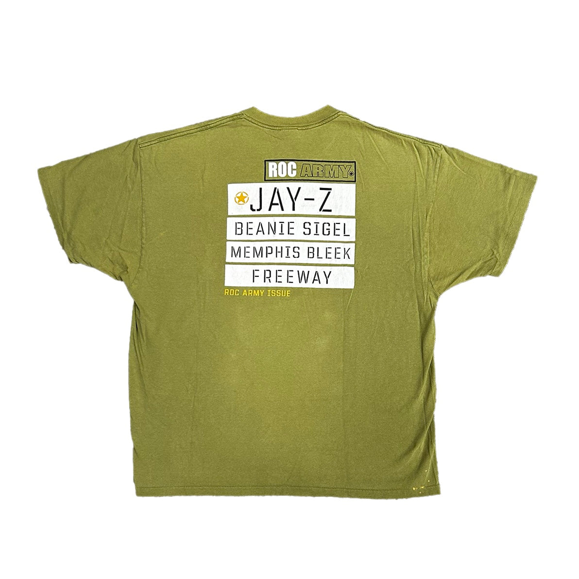 Vtg Jay Z Rappers Roc Army Tshirt (Size XXL)