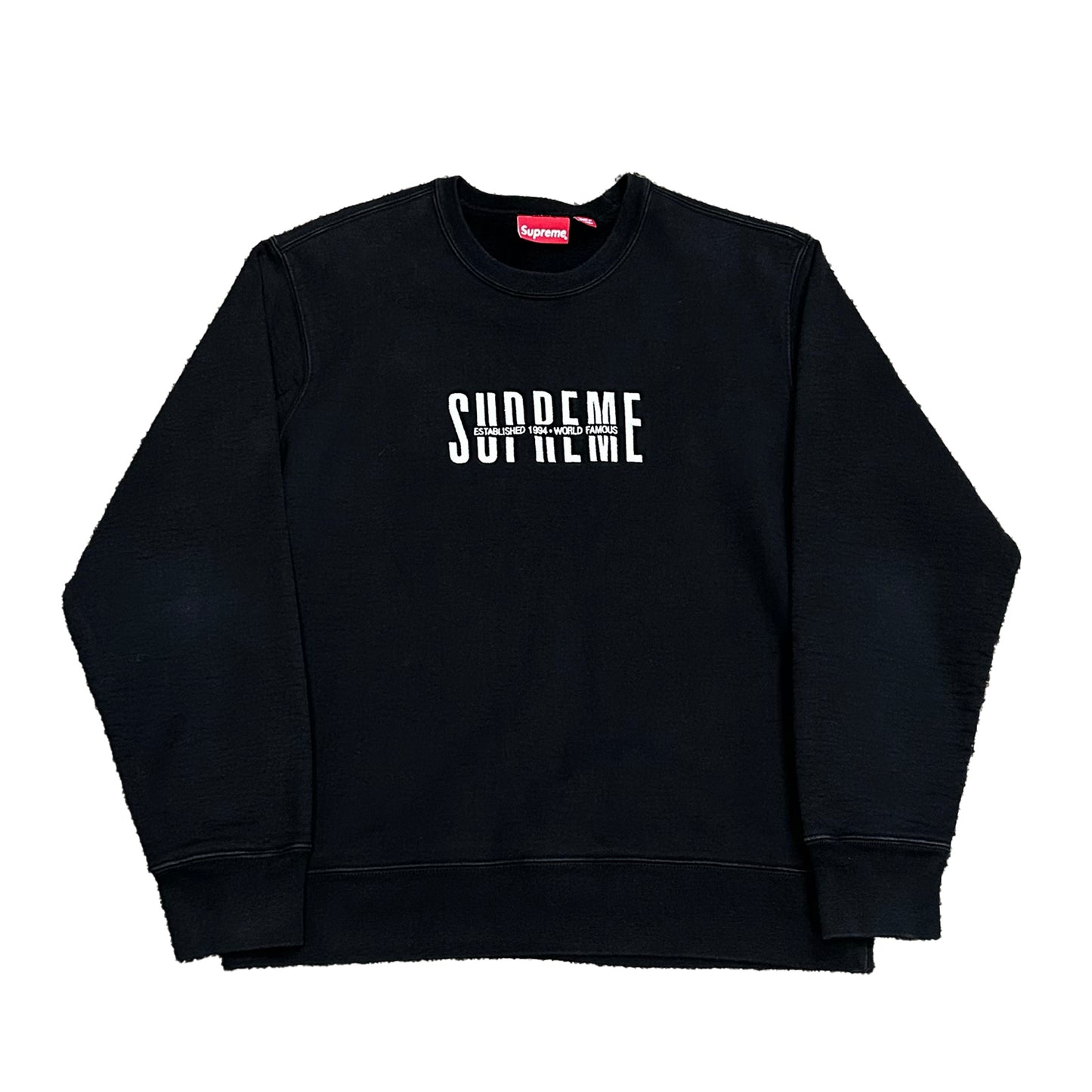 Supreme World Famous Crewneck (Size Large)