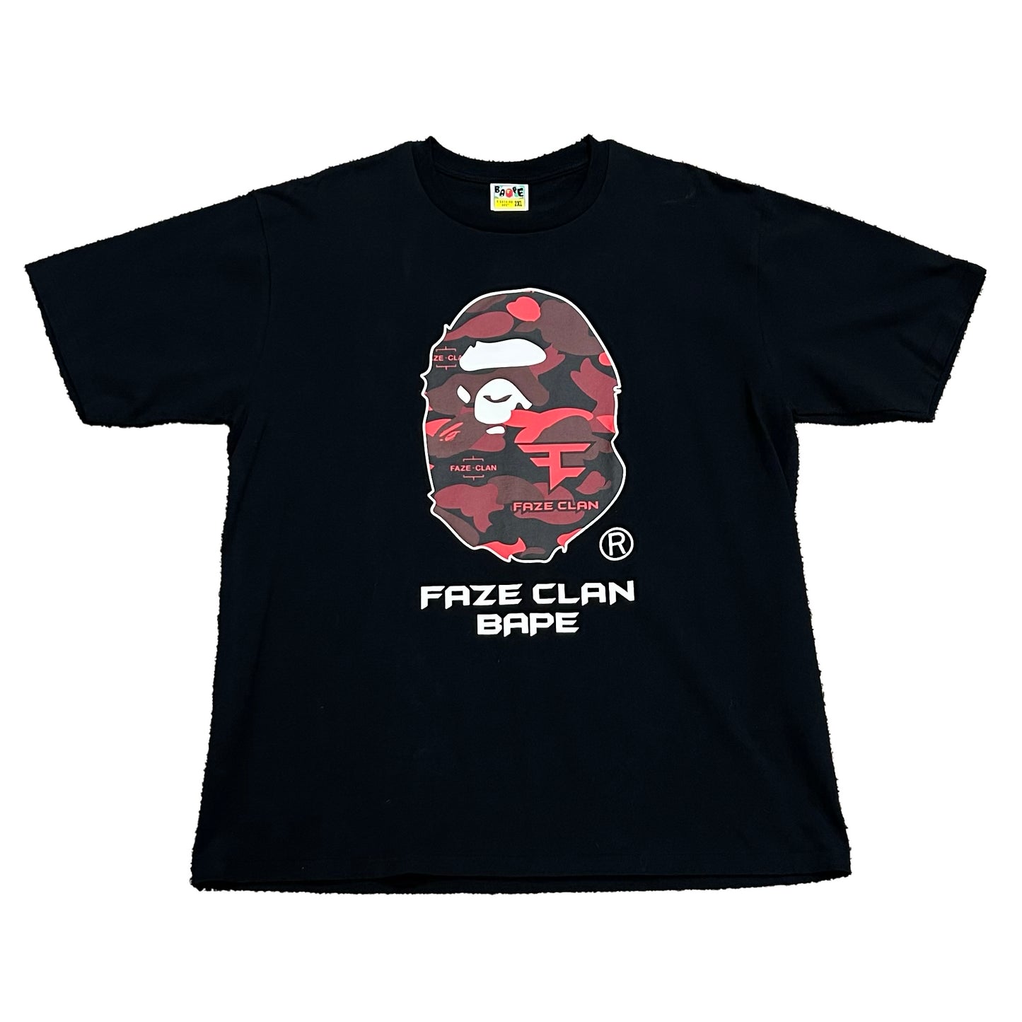 Bape x Faze Clan Camo tee (Size 2XL)
