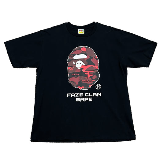 Bape x Faze Clan Camo tee (Size 2XL)