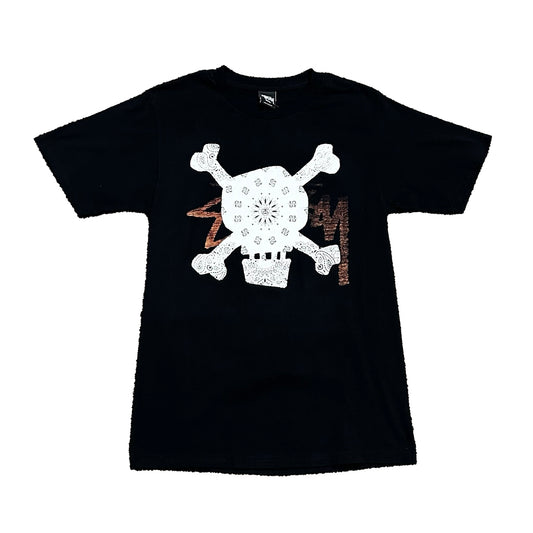 Stussy Paisley Bones Tee (Size Small)