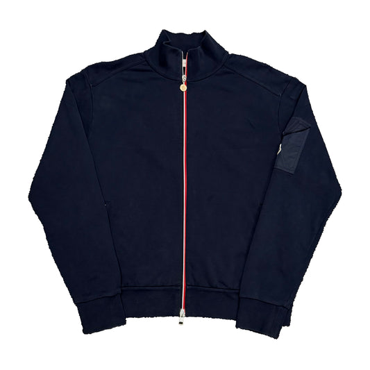 Moncler Tri Color Zip-up Sweatshirt (Size Large)