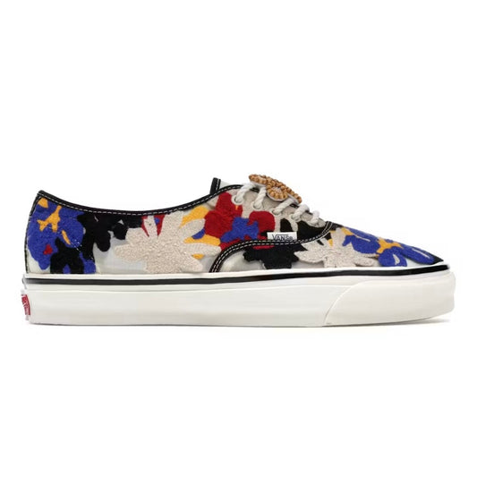 Vans Needlework White Red Blue