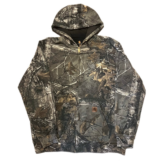 Vintage Carhartt “Realtree Camo” Full-Zip (Size L)