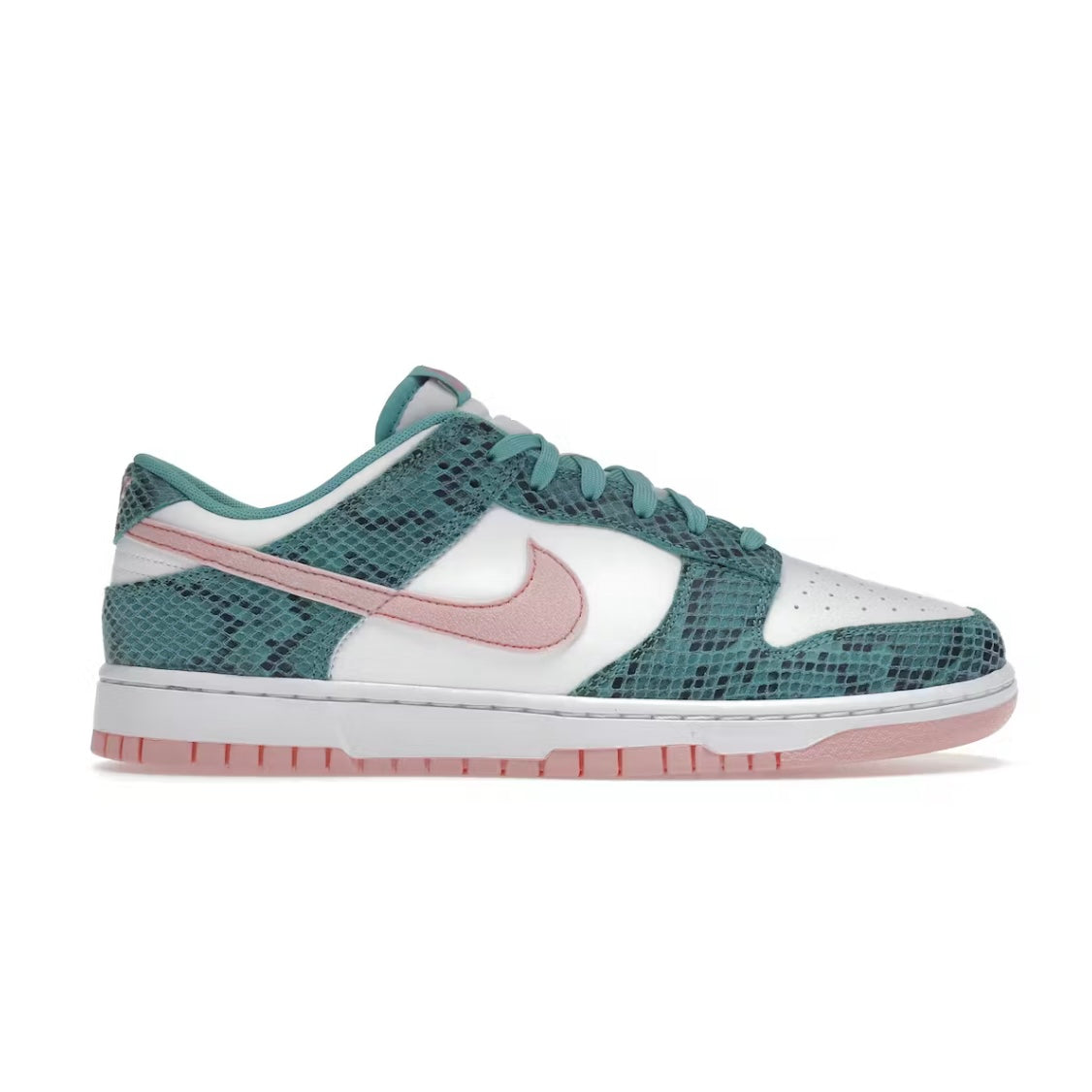 Nike Dunk low “Teal Snakeskin” (Size 10.5)