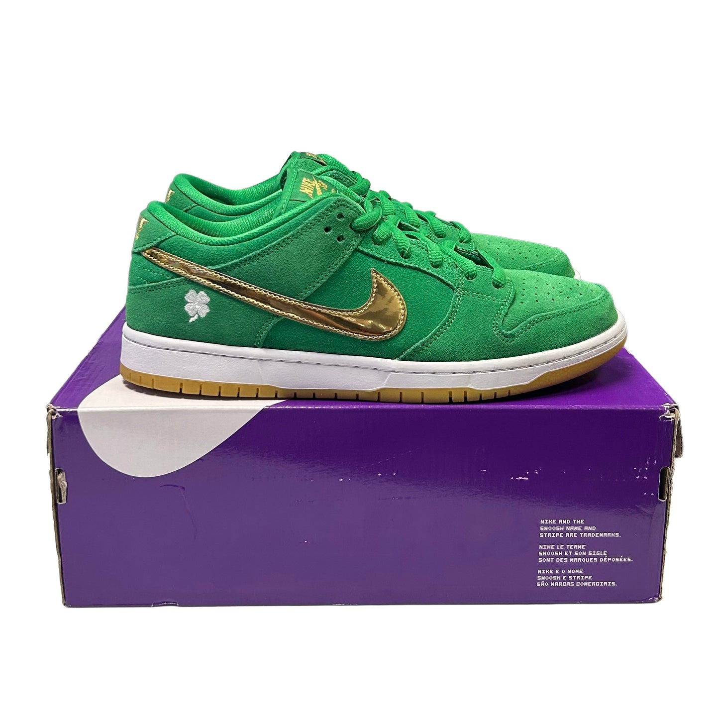 Nike SB Dunk low St. Patrick’s Day (Size 9.5)