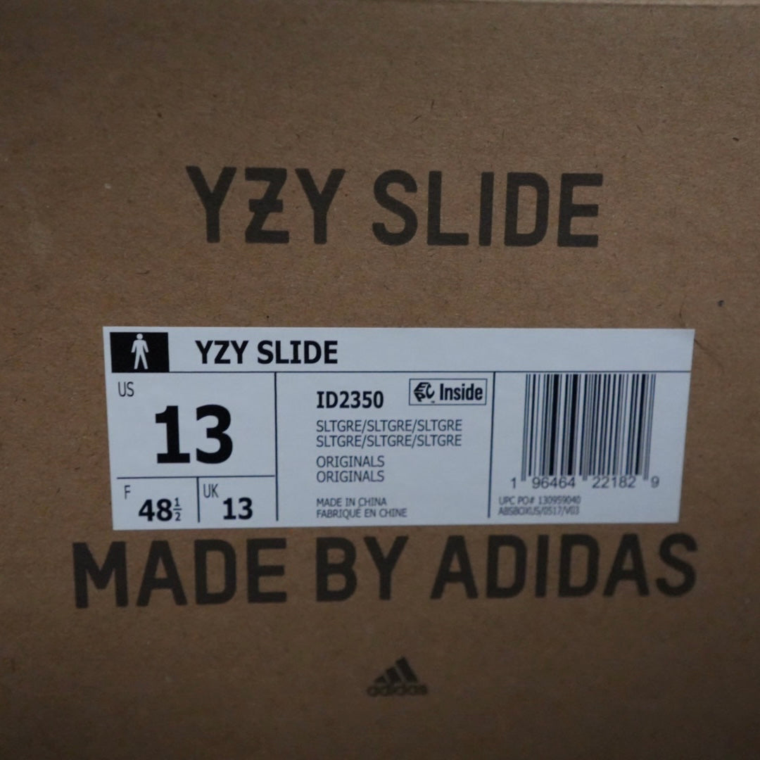 Slate Grey Yeezy Slides (Size 13)