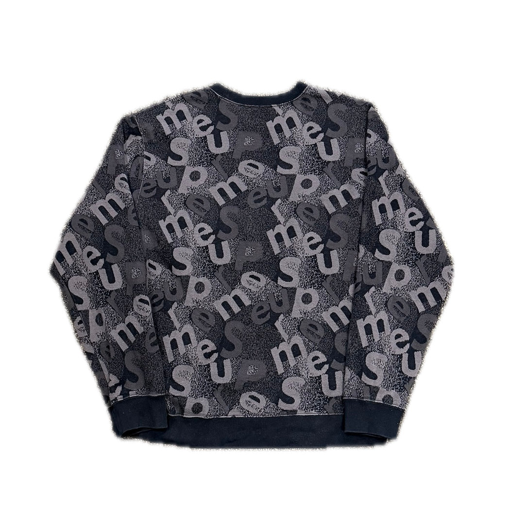 Supreme Scatter Text Crewneck (Size Large)