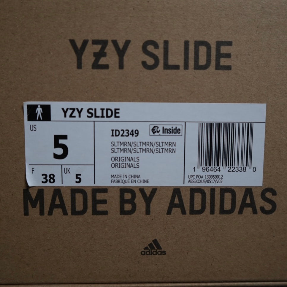 Yeezy “Slate Marine” Slides (Size 5)