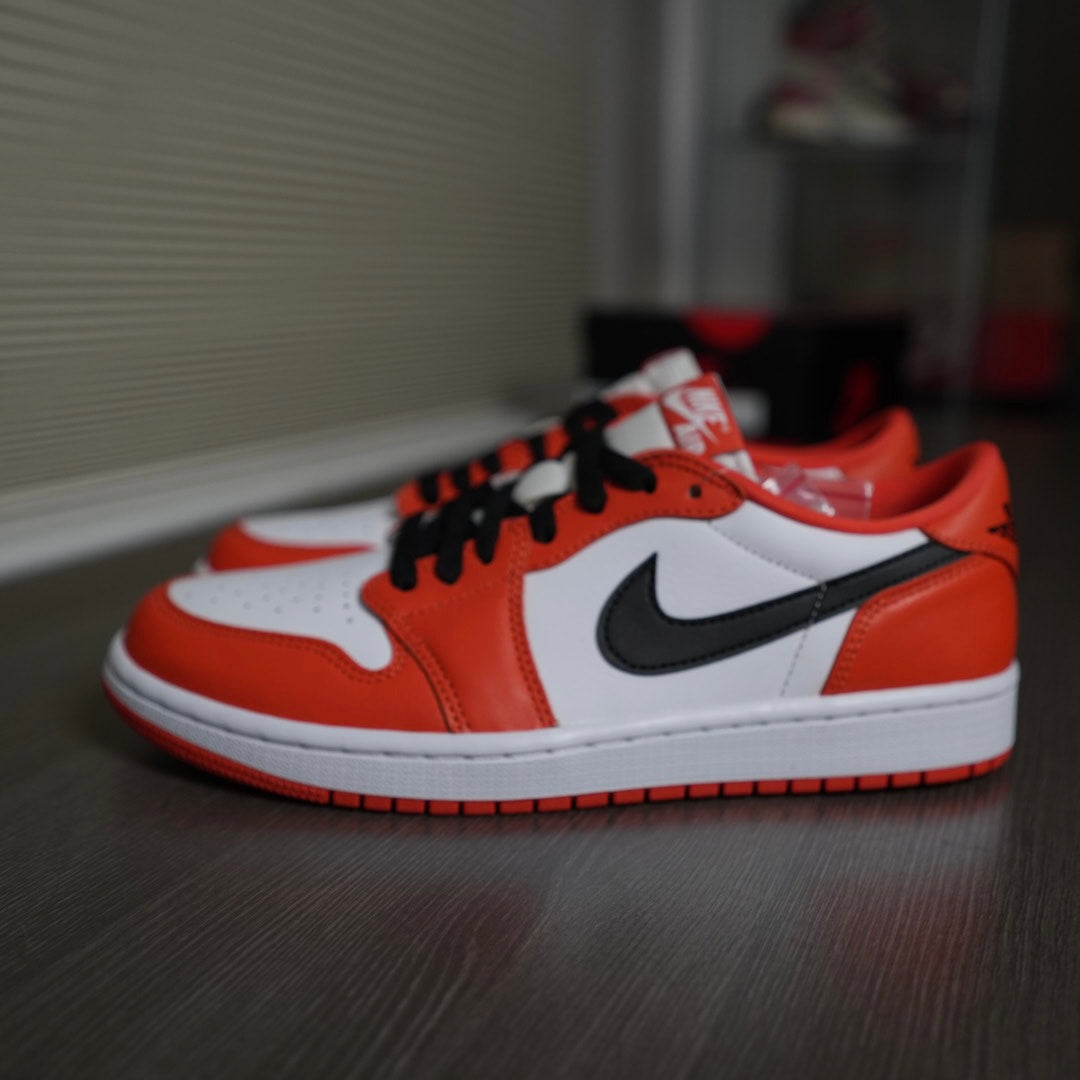 “Starfish” Jordan 1 Low (Size 9.5W)