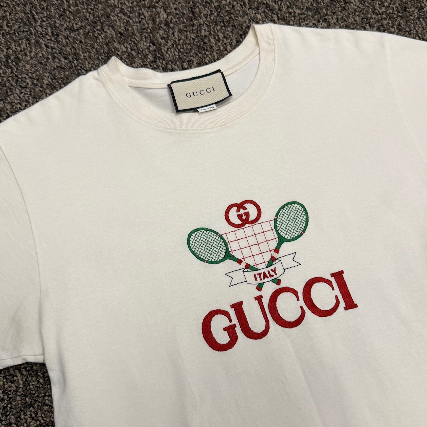 Gucci Tennis Tee (Size Large)