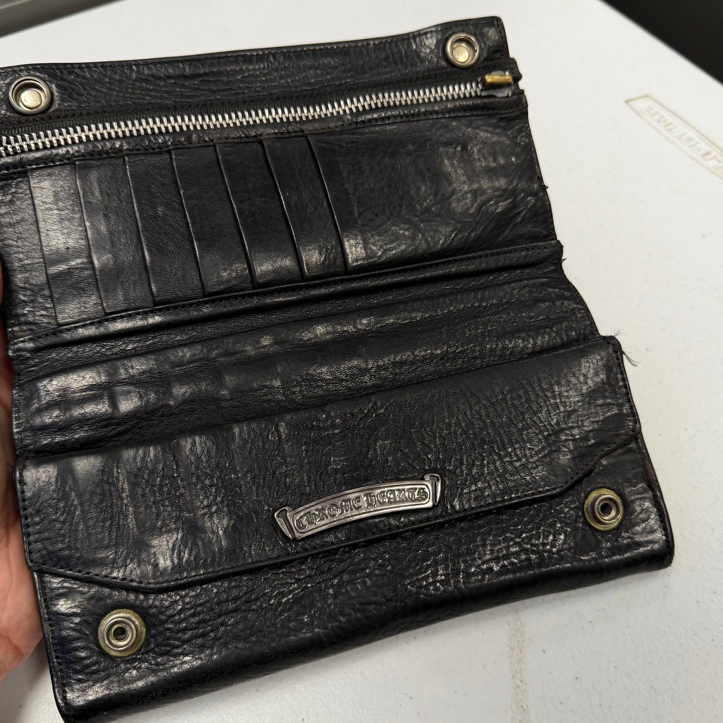 CH Long Leather Wallet (Read Details)