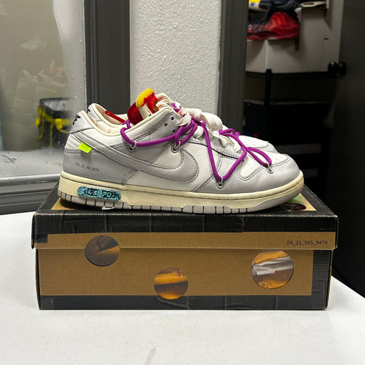 OW Nike Dunk low “Lot 45” (Size 10)