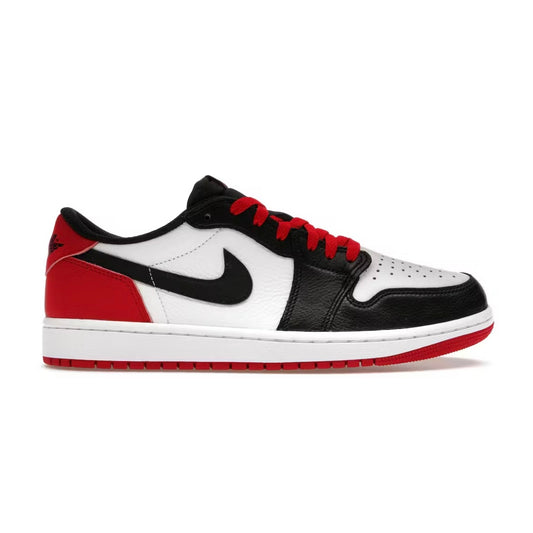 Jordan 1 Retro low “Black Toe” (Multiple Sizes)