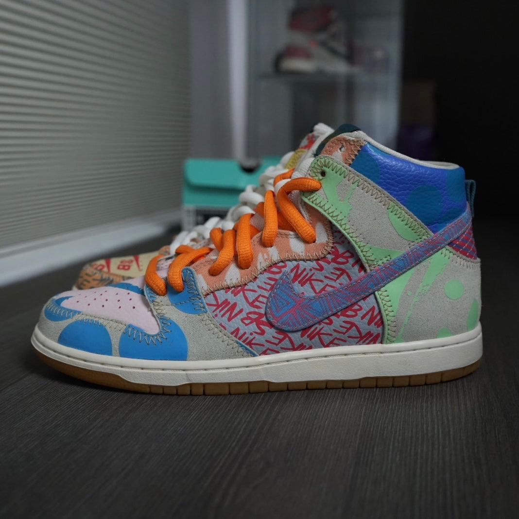 Nike SB Dunk Hi “What the Dunk” (Size 10)